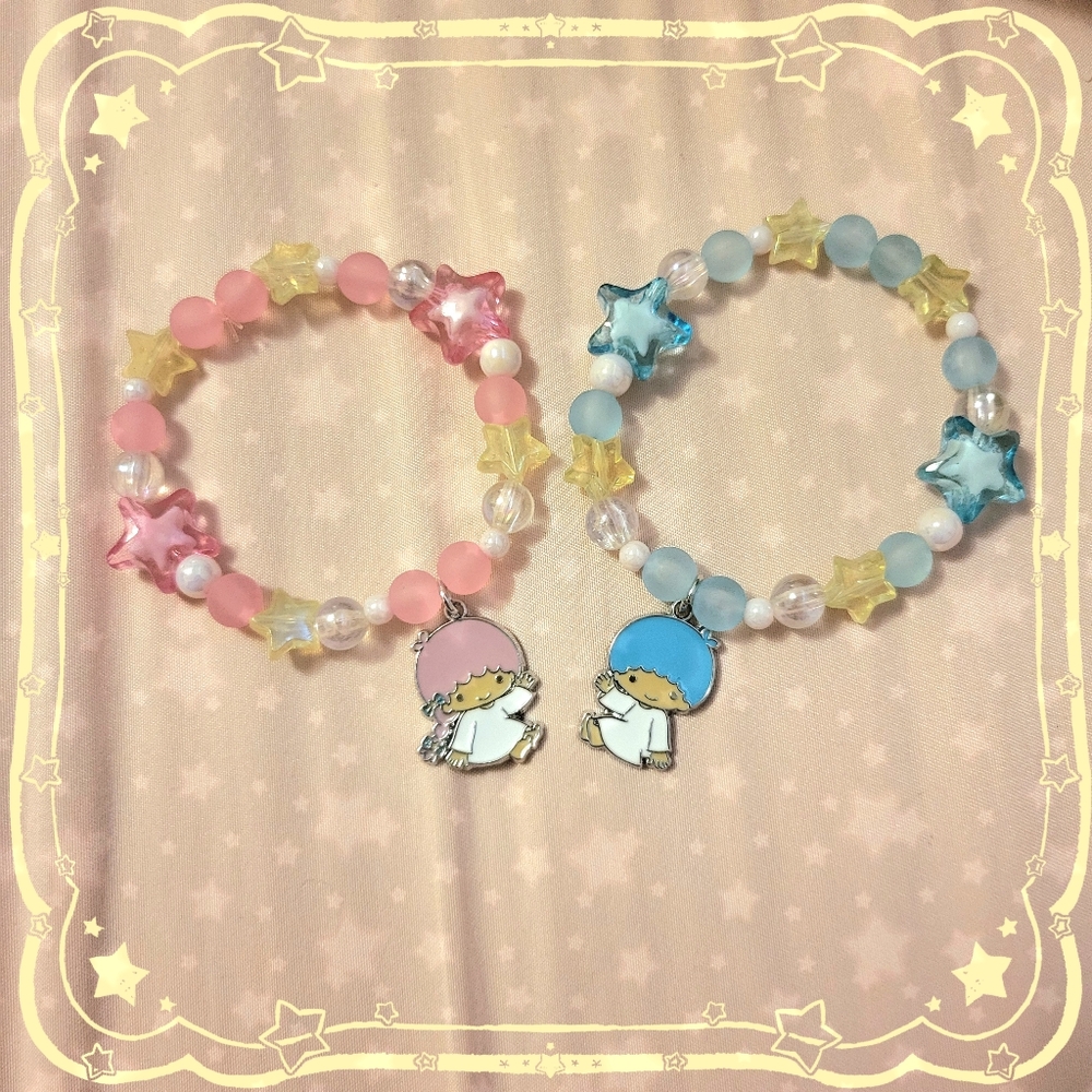 Little Twin Stars Friendship Bracelet